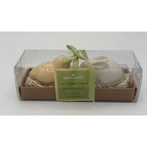 Vtg Hallmark Easter Salt And Pepper Shakers Bunny Rabbit & Chick Set of 2 NIB